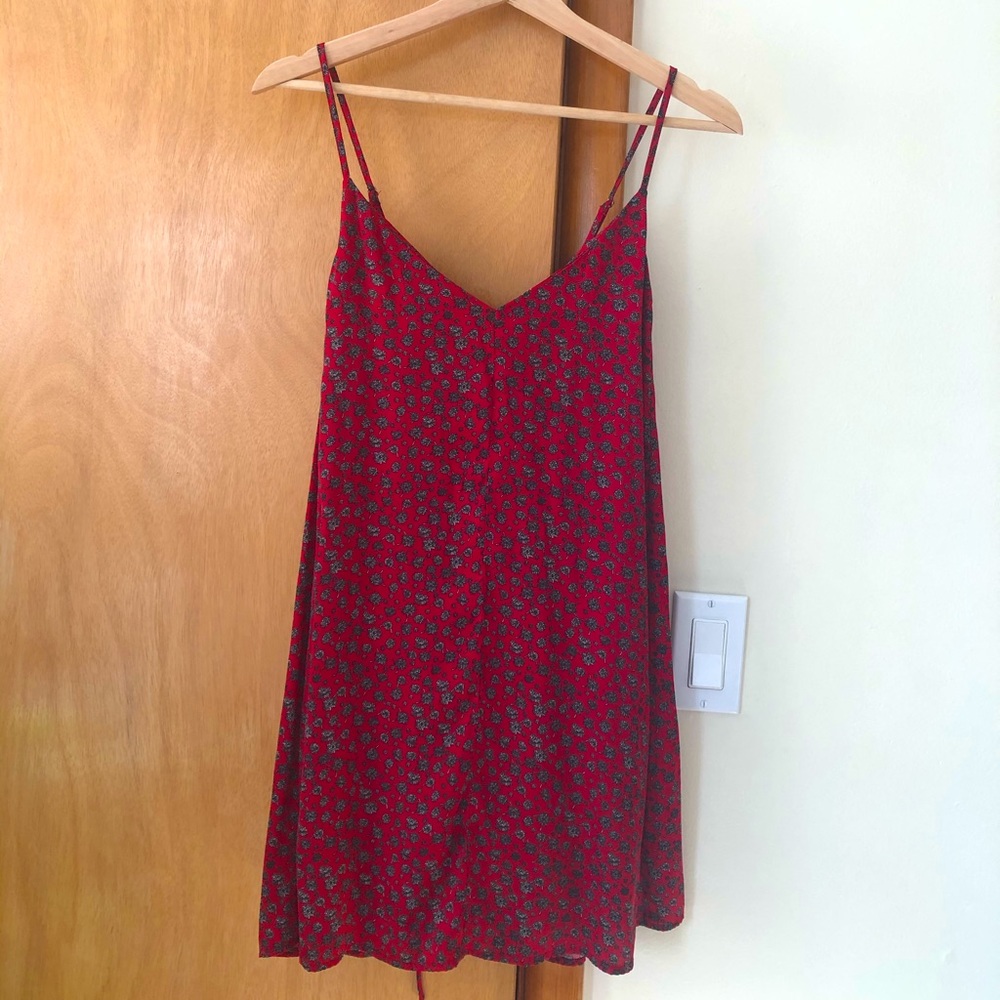 Red Kendall & Kylie slip dress